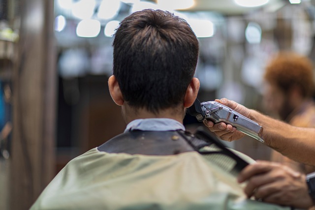 clean fade haircut barber student work